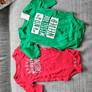 Long sleeve christmas 3-6m